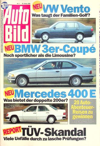 Deckblatt Auto Bild (04/1992)